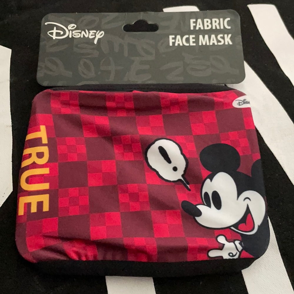 Mickey Mouse Reusable Fabric Face Mask